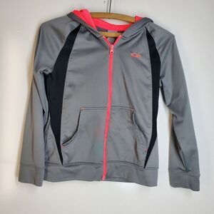 C9 by Champian Gray and Hot Pink Light Hooded Jacket.  Size L